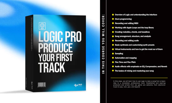 LOGIC PRO: PRODUCE YOUR FIRST TRACK [NYC] Jan